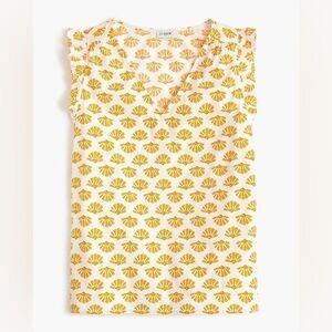 J. Crew Floral Patterned Blouse